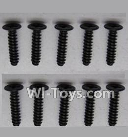 Wltoys K929-B Round head screws-M2.5X10(10PCS),1/18 Wltoys K929-B RC Car Parts