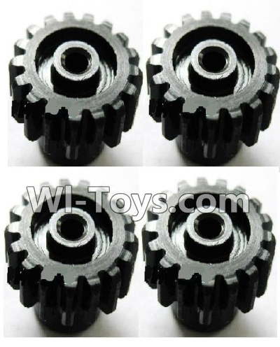Wltoys K929 Upgrade motor Gear(4pcs)-0.7 Modulus-Black,Wltoys K929 desert RC Truck Parts,1:18 rc car and rc racing car Parts