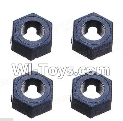 Wltoys K929 Hexagonal round seat(4pcs),Wltoys K929 desert RC Truck Parts,1:18 rc car and rc racing car Parts