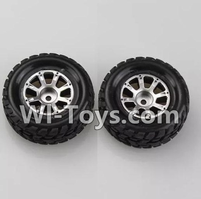 Wltoys K929 Left Wheel(2pcs),Wltoys K929 desert RC Truck Parts,1:18 rc car and rc racing car Parts