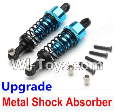 Wltoys K929 Upgrade Metal Shock Absorber(2pcs)-Blue,Wltoys K929 desert RC Truck Parts,1:18 rc car and rc racing car Parts