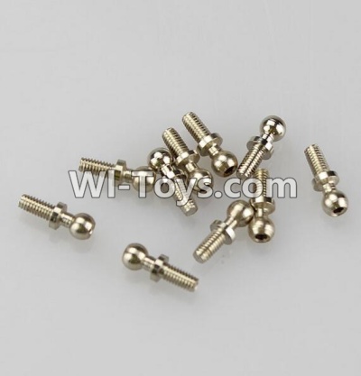 Wltoys K929 Ball-shape screws(10.8mmX4mm)-8pcs,Wltoys K929 desert RC Truck Parts,1:18 rc car and rc racing car Parts