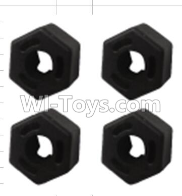 Wltoys K939 Hexagonal round seat(4pcs)-K939-06,Wltoys K939 RC Car Spare Parts Replacement Accessories,1/10 1:10 Scale 4wd K939 RC Truck parts,RC Racing car Parts