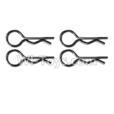 Wltoys K939 K939-49 R-Shape Pin-1.12X2.2mm(4pcs),Wltoys K939 RC Car Spare Parts Replacement Accessories,1/10 1:10 Scale 4wd K939 RC Truck parts,RC Racing car Parts