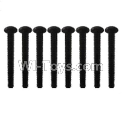 Wltoys K939 K939-62 Pan head inner hexagon Screws-M3X25(8pcs),Wltoys K939 RC Car Spare Parts Replacement Accessories,1/10 1:10 Scale 4wd K939 RC Truck parts,RC Racing car Parts