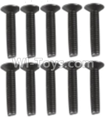 Wltoys K939 A929-60 Countersunk head inner hexagon Screws-M3X16(10pcs),Wltoys K939 RC Car Spare Parts Replacement Accessories,1/10 1:10 Scale 4wd K939 RC Truck parts,RC Racing car Parts