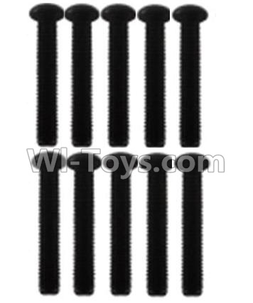 Wltoys K939 A929-72 Pan head inner hexagon Screws-M3X21(10pcs),Wltoys K939 RC Car Spare Parts Replacement Accessories,1/10 1:10 Scale 4wd K939 RC Truck parts,RC Racing car Parts