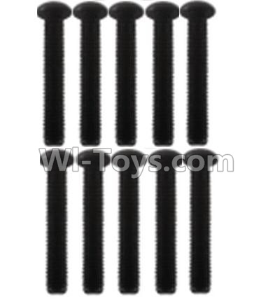 Wltoys K939 A929-73 Pan head inner hexagon Screws-M3X16(10pcs),Wltoys K939 RC Car Spare Parts Replacement Accessories,1/10 1:10 Scale 4wd K939 RC Truck parts,RC Racing car Parts