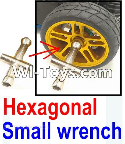 Wltoys 10428 Hexagonal small wrench(Can be used for M2, M2.5, M3, M4 nut specifications) For Wltoys K949 RC Car Parts,High speed 1:10 Scale 4wd,K949 Drift Racing Truck Car Parts