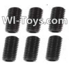 Wltoys 10428 Jimi screws-M3X8-Black zinc plated(6PCS)-K949-119 A929-85,Wltoys 10428 RC Car Parts,High speed 1:10 Scale 4wd,10428 Electric Power On Road Drift Racing Truck Car Parts