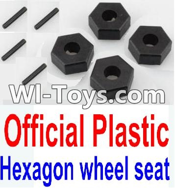 Wltoys 10428 12MM Hexagon wheel seat,Tire adapter(4pcs)-K949-12,Wltoys 10428 RC Car Parts,High speed 1:10 Scale 4wd,10428 Electric Power On Road Drift Racing Truck Car Parts