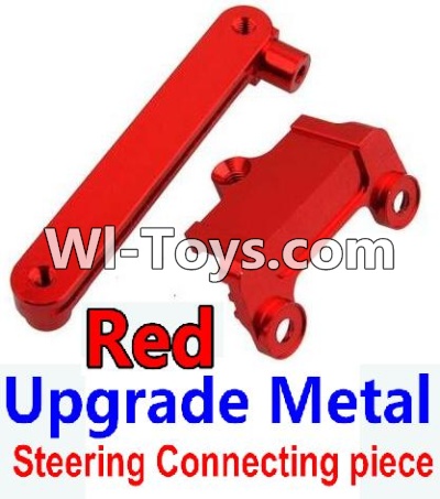 Wltoys 10428 Upgrade Metal Steering connecting piece-Red-K949-15,Wltoys 10428 RC Car Parts,High speed 1:10 Scale 4wd,10428 Electric Power On Road Drift Racing Truck Car Parts