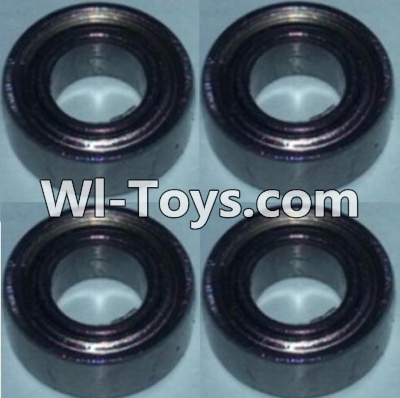 Wltoys 10428 Bearing(5X10X4)-4pcs-K949-82,Wltoys 10428 RC Car Parts,High speed 1:10 Scale 4wd,10428 Electric Power On Road Drift Racing Truck Car Parts