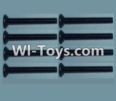 Wltoys 10428 Flat head inner hexagon Screws-M2X16-(8pcs)-K949-87,Wltoys 10428 RC Car Parts,High speed 1:10 Scale 4wd,10428 Electric Power On Road Drift Racing Truck Car Parts