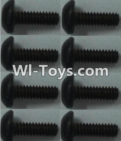 Wltoys 10428 Pan head inner hexagon Screws-M2X6-(8pcs)-K949-90,Wltoys 10428 RC Car Parts,High speed 1:10 Scale 4wd,10428 Electric Power On Road Drift Racing Truck Car Parts