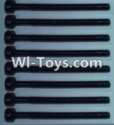 Wltoys 10428 Cup head inner hexagon Screws-M2X24(8pcs)-K949-96,Wltoys 10428 RC Car Parts,High speed 1:10 Scale 4wd,10428 Electric Power On Road Drift Racing Truck Car Parts