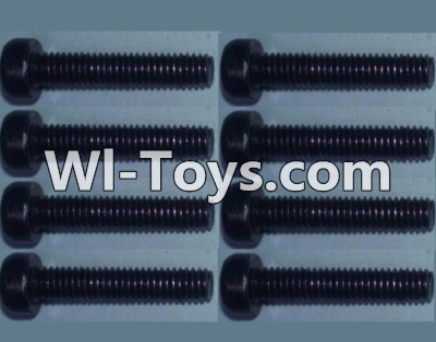 Wltoys 10428 Cup head inner hexagon Screws-M2.5X20-(8pcs)-K949-98,Wltoys 10428 RC Car Parts,High speed 1:10 Scale 4wd,10428 Electric Power On Road Drift Racing Truck Car Parts