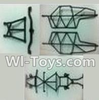 Wltoys K959 Rollcage For WLtoys K959 1/12 1:12 RC Drift Car Parts desert Off Road Buggy parts