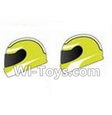 Wltoys K959 Doll head(2pcs) For WLtoys K959 1/12 1:12 RC Drift Car Parts desert Off Road Buggy parts