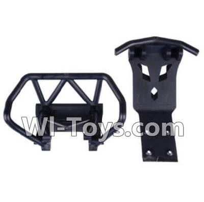 Wltoys K959 Front and Rear anti-Collision board For WLtoys K959 1/12 1:12 RC Drift Car Parts desert Off Road Buggy parts