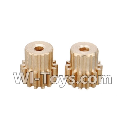 Wltoys K959 Official Motor Gear 14T(2pcs) For WLtoys K959 1/12 1:12 RC Drift Car Parts desert Off Road Buggy parts