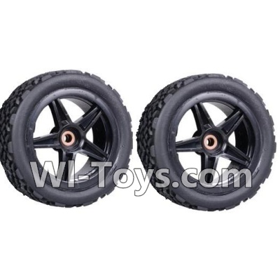 Wltoys K959 Rear Tire(2pcs) For WLtoys K959 1/12 1:12 RC Drift Car Parts desert Off Road Buggy parts