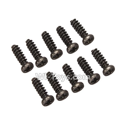 Wltoys K959 Round Head Screw 2.6x8mm(10pcs) For WLtoys K959 1/12 1:12 RC Drift Car Parts desert Off Road Buggy parts