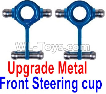 Wltoys K999 Upgrade Metal Front Steering Cup(2pcs),1:28 Wltoys K999 Rc Car Spare Parts Replacement accessories,K999 On Road Drift Racing Truck Car Parts