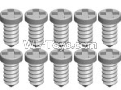 Wltoys K999 K999-20 Screws(10pcs)-1.4X4PA,1:28 Wltoys K999 Rc Car Spare Parts Replacement accessories,K999 On Road Drift Racing Truck Car Parts