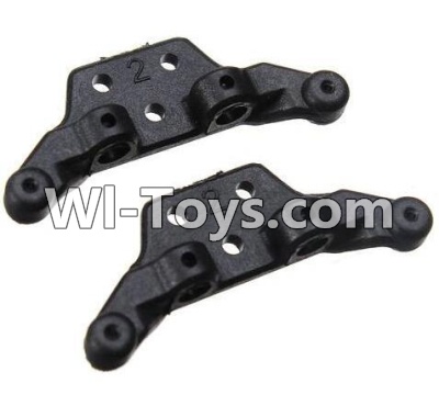 Wltoys K989 Shock Absorbers Support bracket(2pcs) For WLtoys K989 1:28 rc Drift Car Parts desert Off Road Buggy parts