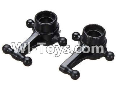 Wltoys K989 Front right Steering cup accessories(2pcs) For WLtoys K989 1:28 rc Drift Car Parts desert Off Road Buggy parts