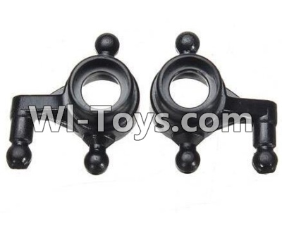 Wltoys K989 Rear Left Steering cup accessories(2pcs) For WLtoys K989 1:28 rc Drift Car Parts desert Off Road Buggy parts