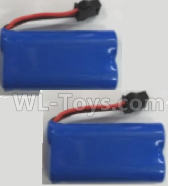 Wltoys L209 Spare Parts-01-02 0449 Official 6.4V 700mah Battery(2pcs),Wltoys L209 Rc Car Spare Parts Replacement Accessories,1:10 L209 RC Racing Car Trcuk parts