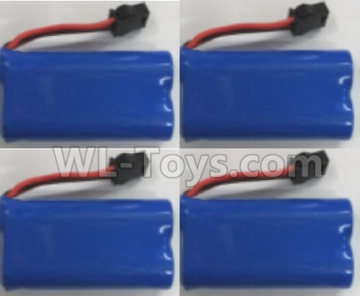Wltoys L209 Spare Parts-01-03 0449 Official 6.4V 700mah Battery(4pcs),Wltoys L209 Rc Car Spare Parts Replacement Accessories,1:10 L209 RC Racing Car Trcuk parts