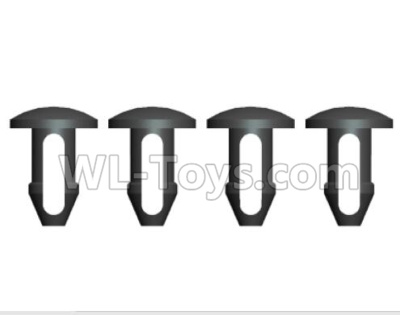 Wltoys L209 Spare Parts-20 1547 Car shell fixing buckle assembly(4pcs),Wltoys L209 Rc Car Spare Parts Replacement Accessories,1:10 L209 RC Racing Car Trcuk parts