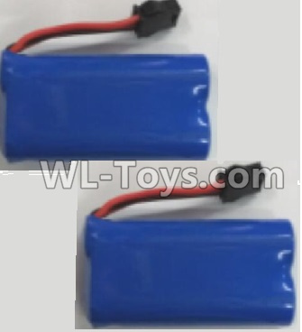 Wltoys L219 Spare Parts-01-02 0449 Official 6.4V 700mah Battery(2pcs),Wltoys L219 Rc Car Spare Parts Replacement Accessories,1:10 L219 RC Racing Car Trcuk parts