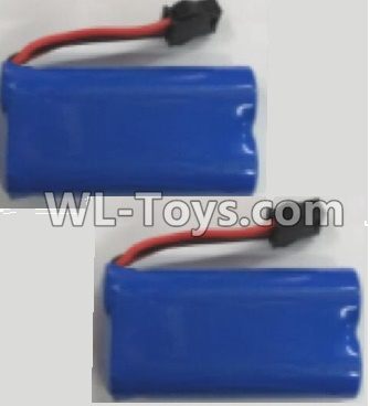 Wltoys L229 Spare Parts-01-02 0449 Official 6.4V 700mah Battery(2pcs),Wltoys L229 Rc Car Spare Parts Replacement Accessories,1:10 L229 RC Racing Car Trcuk parts