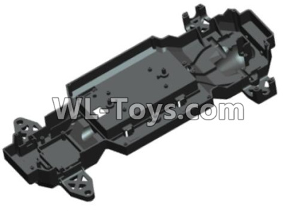 Wltoys L229 Spare Parts-14 1557 bottom assembly,Car bottom frame,Wltoys L229 Rc Car Spare Parts Replacement Accessories,1:10 L229 RC Racing Car Trcuk parts
