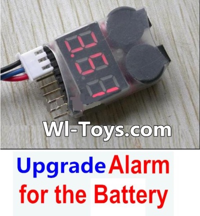 Wltoys L323 Upgrade Alarm for the Battery,Can test whether your battery has enouth power,Wltoys L323 RC Car Spare Parts Replacement Accessories,Wltoys 1/10 Scale 4wd,2.4G L323 rc racing car Parts,On Road Drift Racing Truck Car Parts