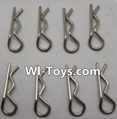 Wltoys L323 L959-66 Car shell Pin(8pcs)-1x16.5mm,Wltoys L323 RC Car Spare Parts Replacement Accessories,Wltoys 1/10 Scale 4wd,2.4G L323 rc racing car Parts,On Road Drift Racing Truck Car Parts