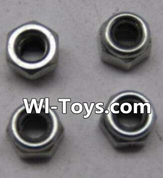 Wltoys L323 A929-95 M3 Lock nut(4pcs),Wltoys L323 RC Car Spare Parts Replacement Accessories,Wltoys 1/10 Scale 4wd,2.4G L323 rc racing car Parts,On Road Drift Racing Truck Car Parts