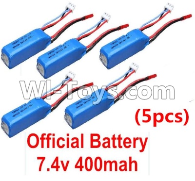 Wltoys P929 Battery,WLtoys 7.4V 400mAh(5pcs) For WLtoys P929 1:28 rc Drift Car Parts P929 RC desert Off Road Buggy parts