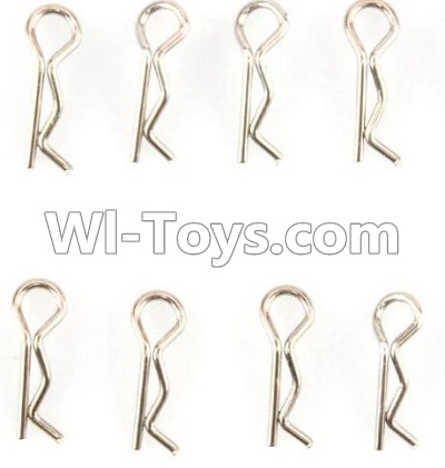 Wltoys P929 Clips,R-Clips,R-type pin(8PCS) For WLtoys P929 1:28 rc Drift Car Parts P929 RC desert Off Road Buggy parts