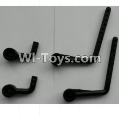 Wltoys P949 P949-03 Support Column for the Car canopy(2pcs),Wltoys P949 RC Tractor Car Spare Parts Replacement Accessories,1:10 Scale 4wd P949 RC Tractor Truck parts,RC Tractor Racing car Parts