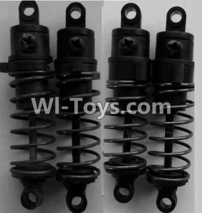 Wltoys P949 Front and Rear Shock Absorber(Total 4pcs),Wltoys P949 RC Tractor Car Spare Parts Replacement Accessories,1:10 Scale 4wd P949 RC Tractor Truck parts,RC Tractor Racing car Parts