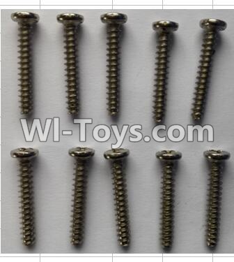 Wltoys P949 P949-29 Round Head self-tapping Screws(10pcs)-M3X18,Wltoys P949 RC Tractor Car Spare Parts Replacement Accessories,1:10 Scale 4wd P949 RC Tractor Truck parts,RC Tractor Racing car Parts