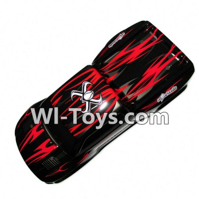 Hosim S912 Body Shell-Car canopy,Shell cover-Red Parts-SJ01,Hosim S912 Parts RC Monster Truck Spare parts