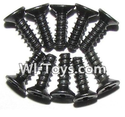 Hosim S912 Screws-Countersunk head screws(M2x8)-10PCS Parts-LS01,Hosim S912 Parts RC Monster Truck Spare parts