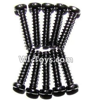 Hosim S912 Screws-Round head screws(M2.3x10)-10PCS Parts-LS06,Hosim S912 Parts RC Monster Truck Spare parts