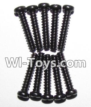 Hosim S912 Screws-Round head screws(M2.3x12)-10PCS Parts-LS07,Hosim S912 Parts RC Monster Truck Spare parts